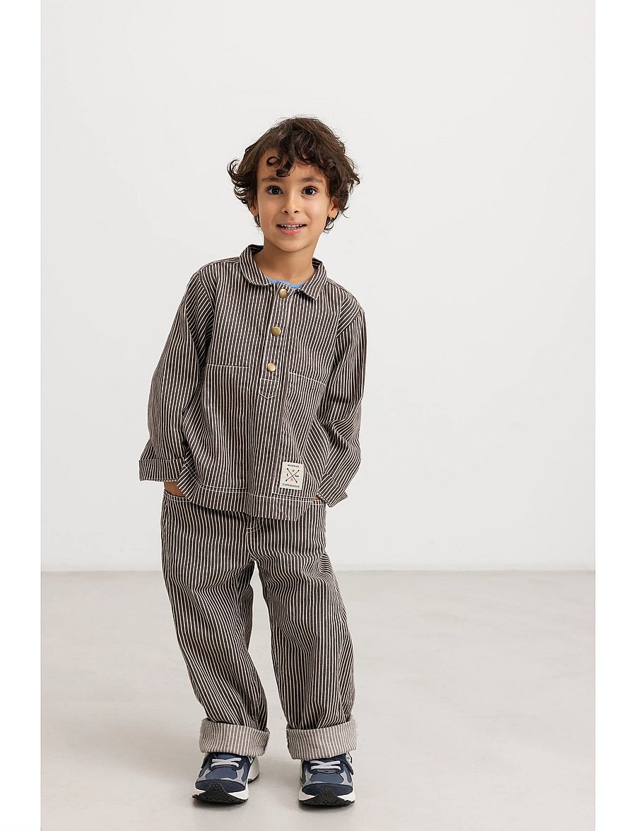 MarMar Copenhagen - Pando - sirged teksad - dark brownie stripe - 0