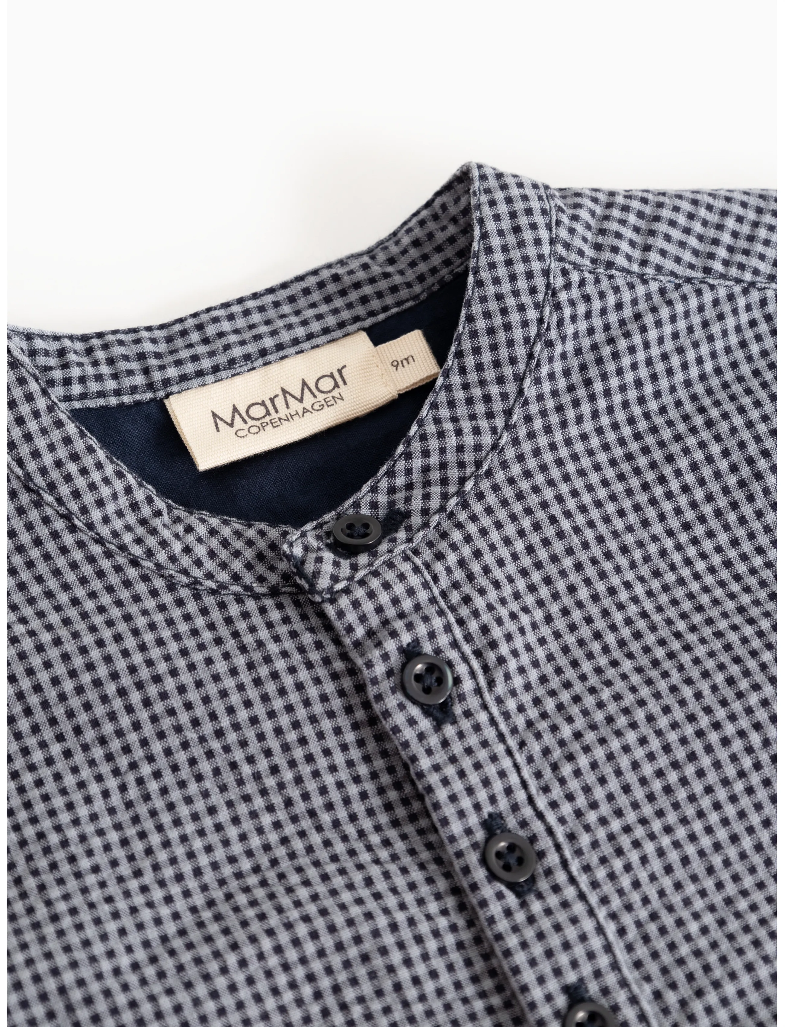 MarMar Copenhagen - Totoro - pigeon blue check - 5