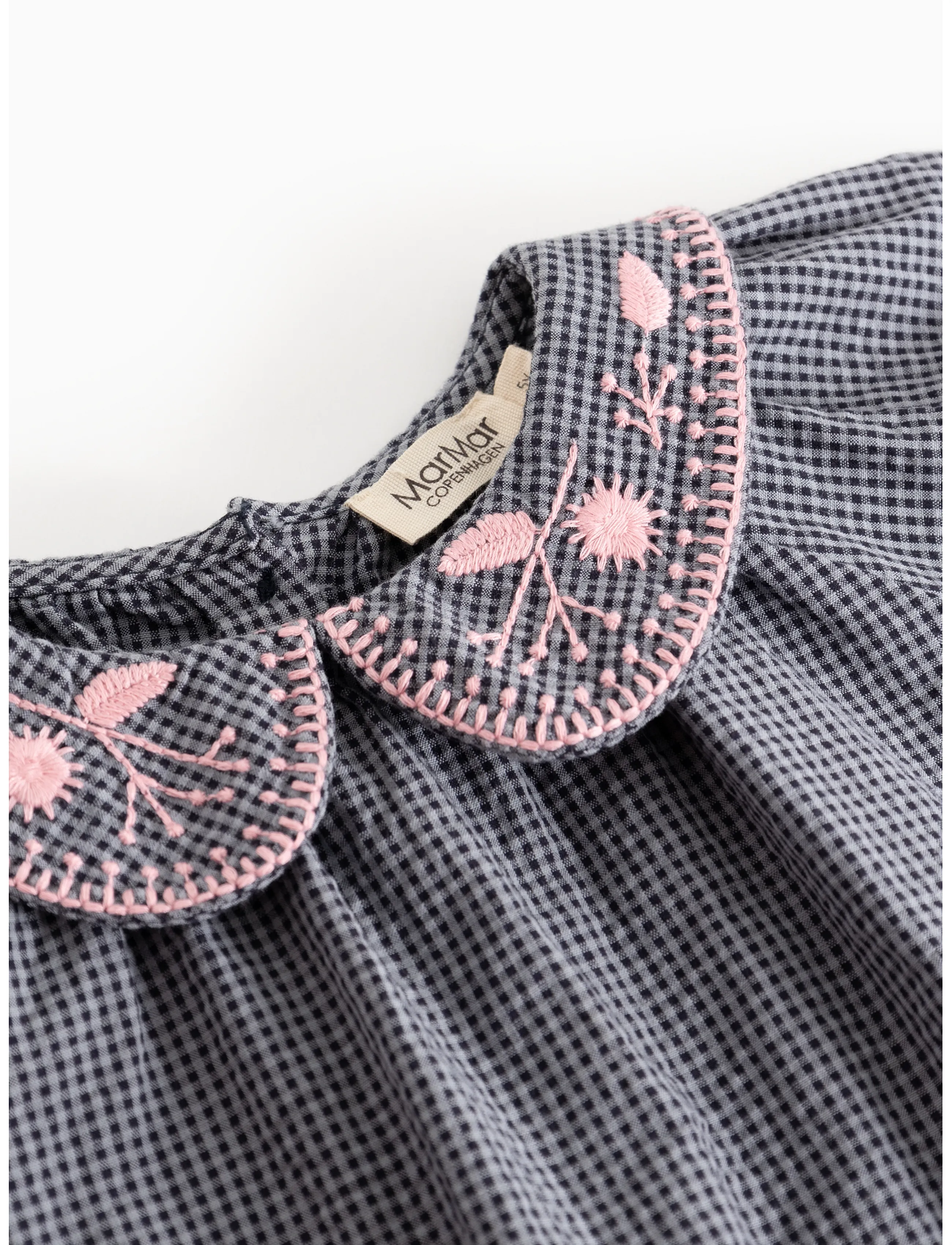 MarMar Copenhagen - Tully - pigeon blue check - 2