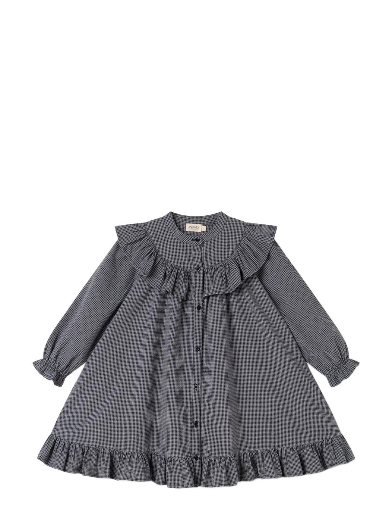 MarMar Copenhagen Dalina - New Arrivals - PIGEON BLUE CHECK / blue