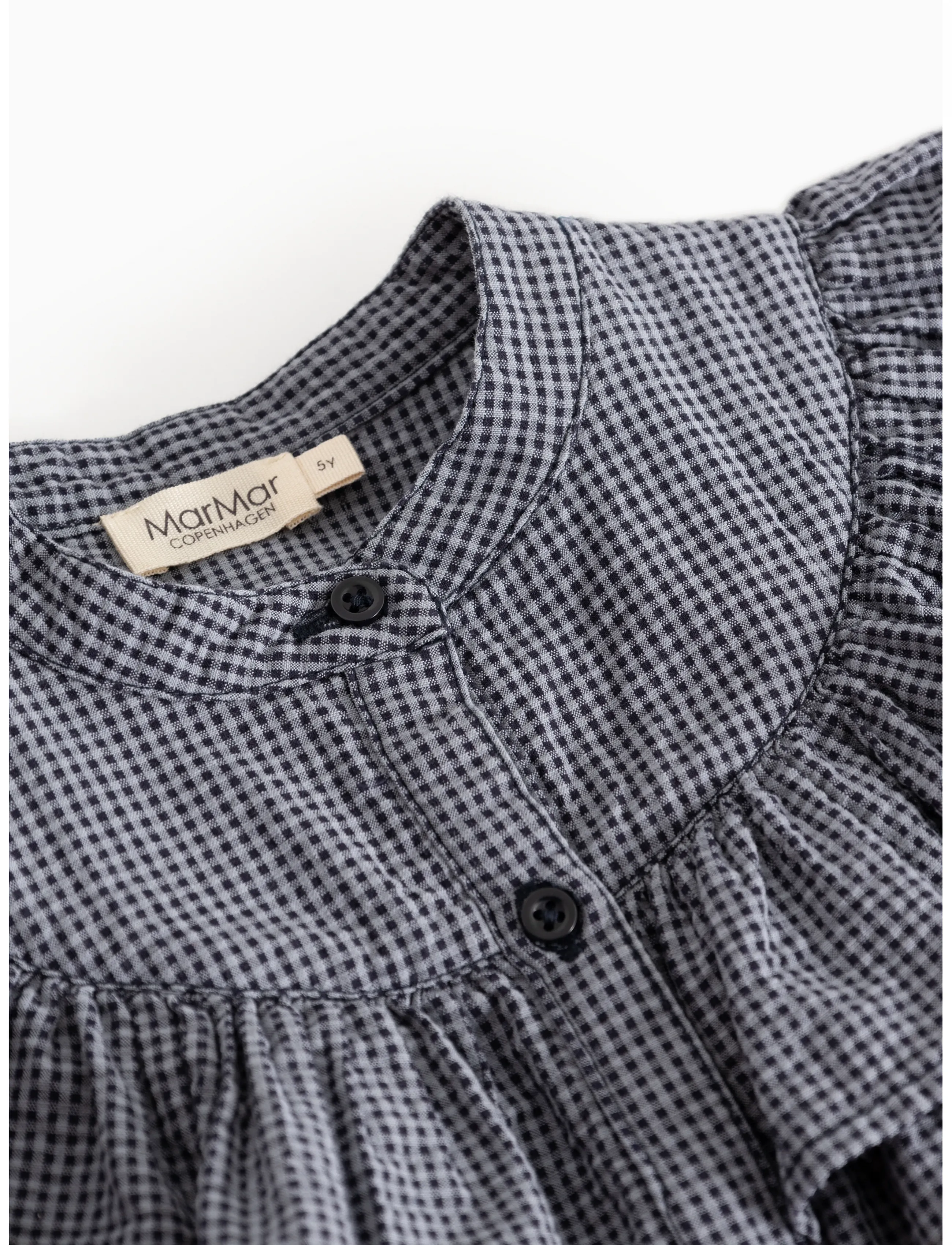 MarMar Copenhagen - Dalina - pigeon blue check - 3