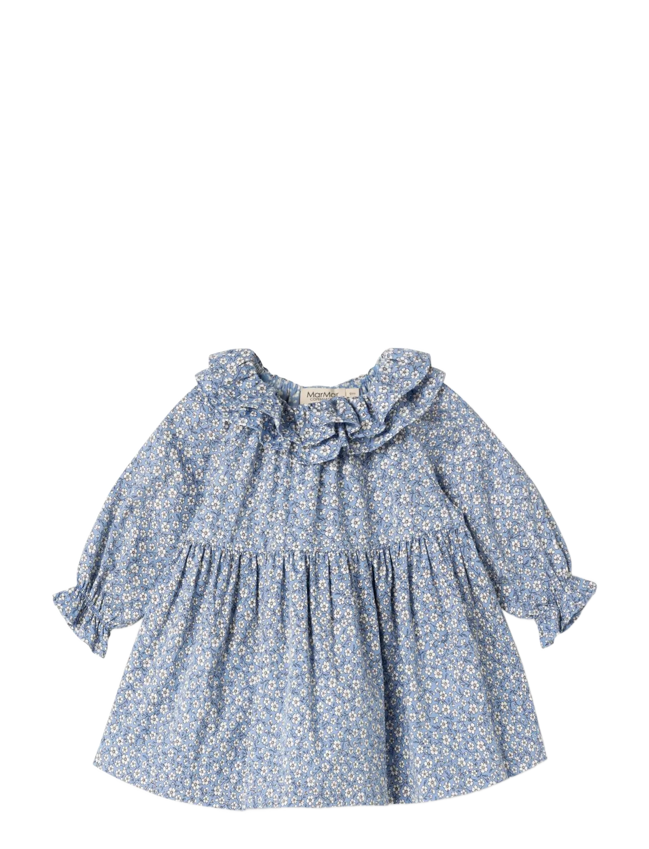 MarMar Copenhagen - Dalin - langärmelige babykleider - forget me not - 1