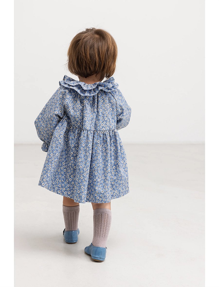 MarMar Copenhagen - Dalin - pikkade varrukatega beebikleidid - forget me not - 0