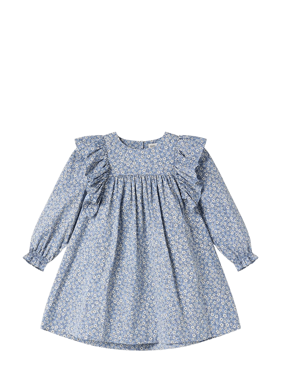 MarMar Copenhagen - Daria - pikkade varrukatega beebikleidid - forget me not - 1