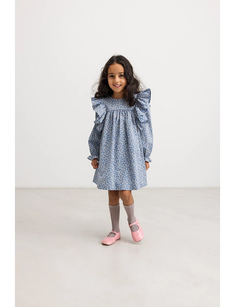 MarMar Copenhagen - Daria - pikkade varrukatega beebikleidid - forget me not - 0
