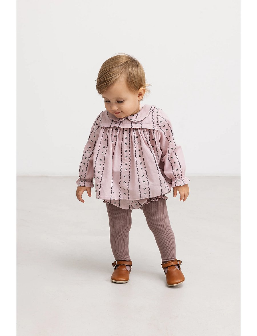 MarMar Copenhagen - Tora - blusen & tuniken - dusty purple bloom - 0