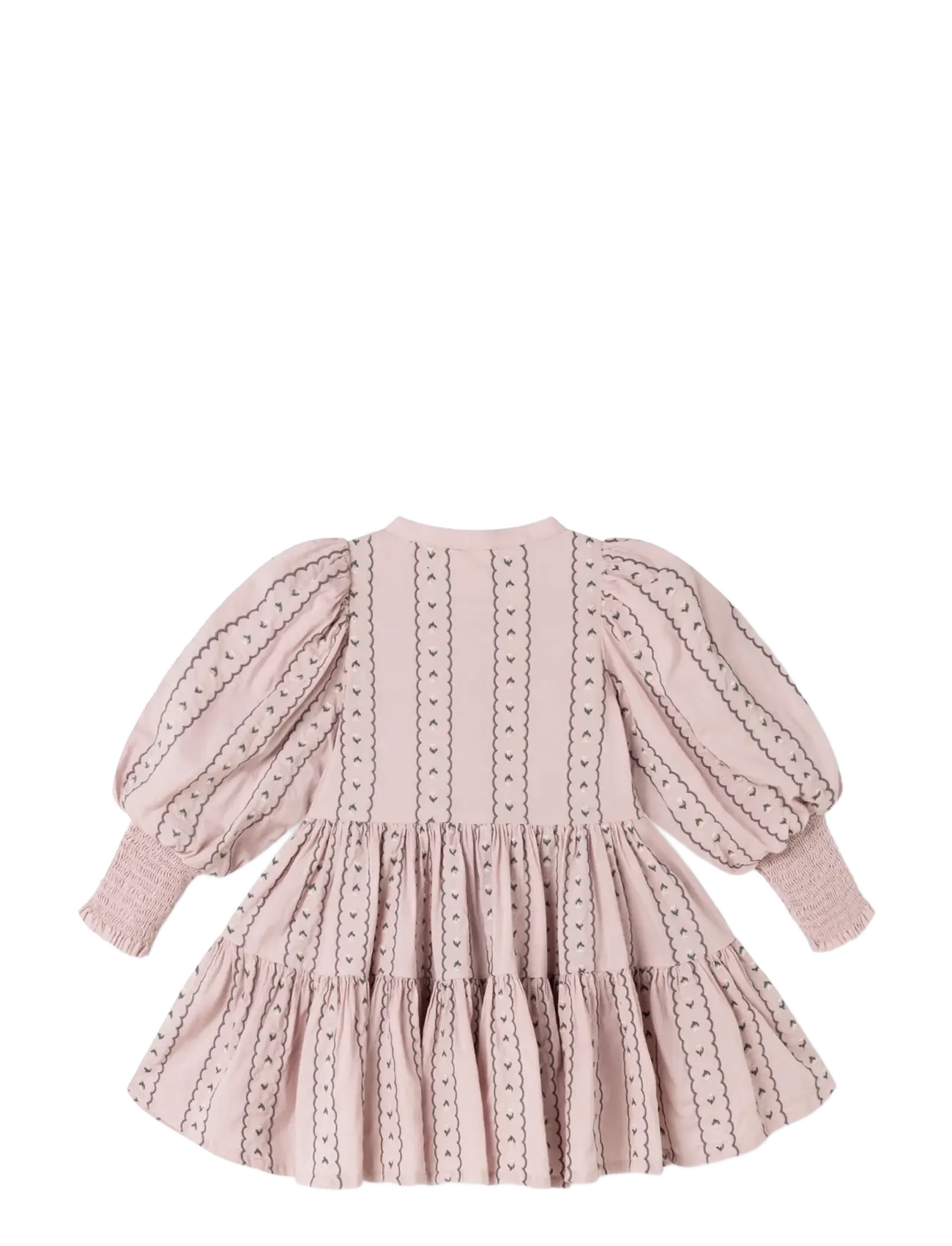 MarMar Copenhagen - Dela - langærmede babykjoler - dusty purple bloom - 2