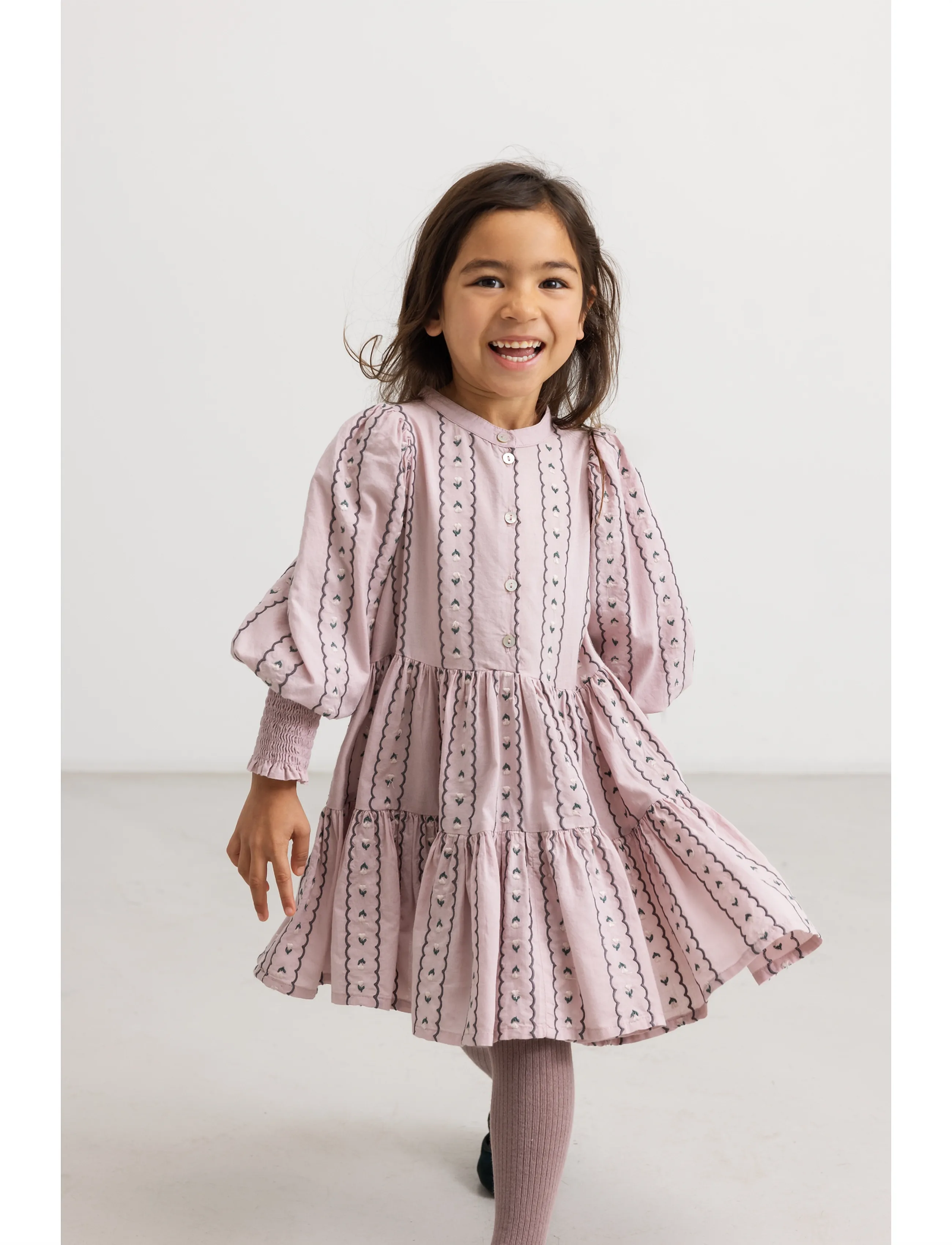 MarMar Copenhagen Dela - Kjoler - DUSTY PURPLE BLOOM / purple