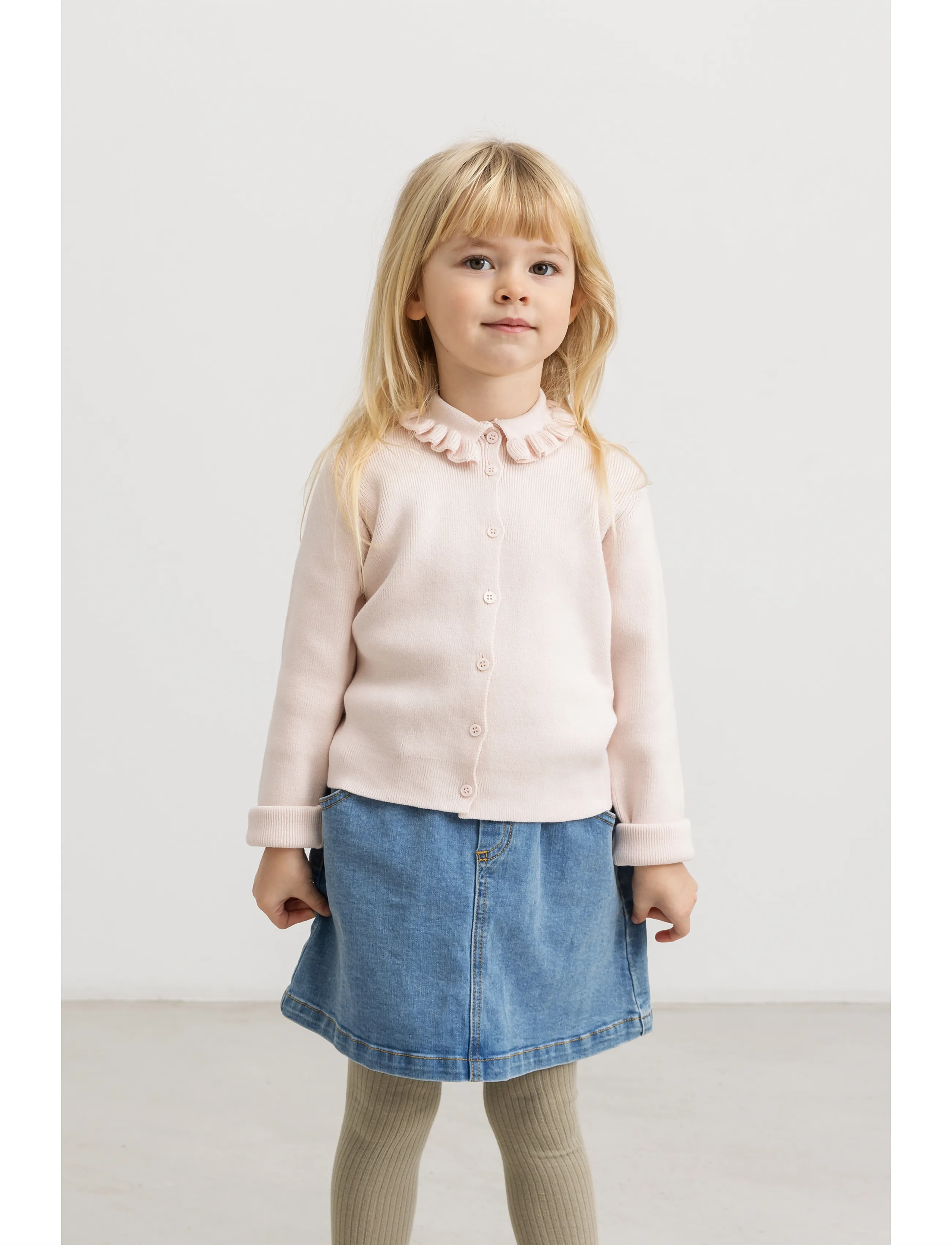 MarMar Copenhagen Tilda, 116/122, Pink, Strik > Cardigans, Børn