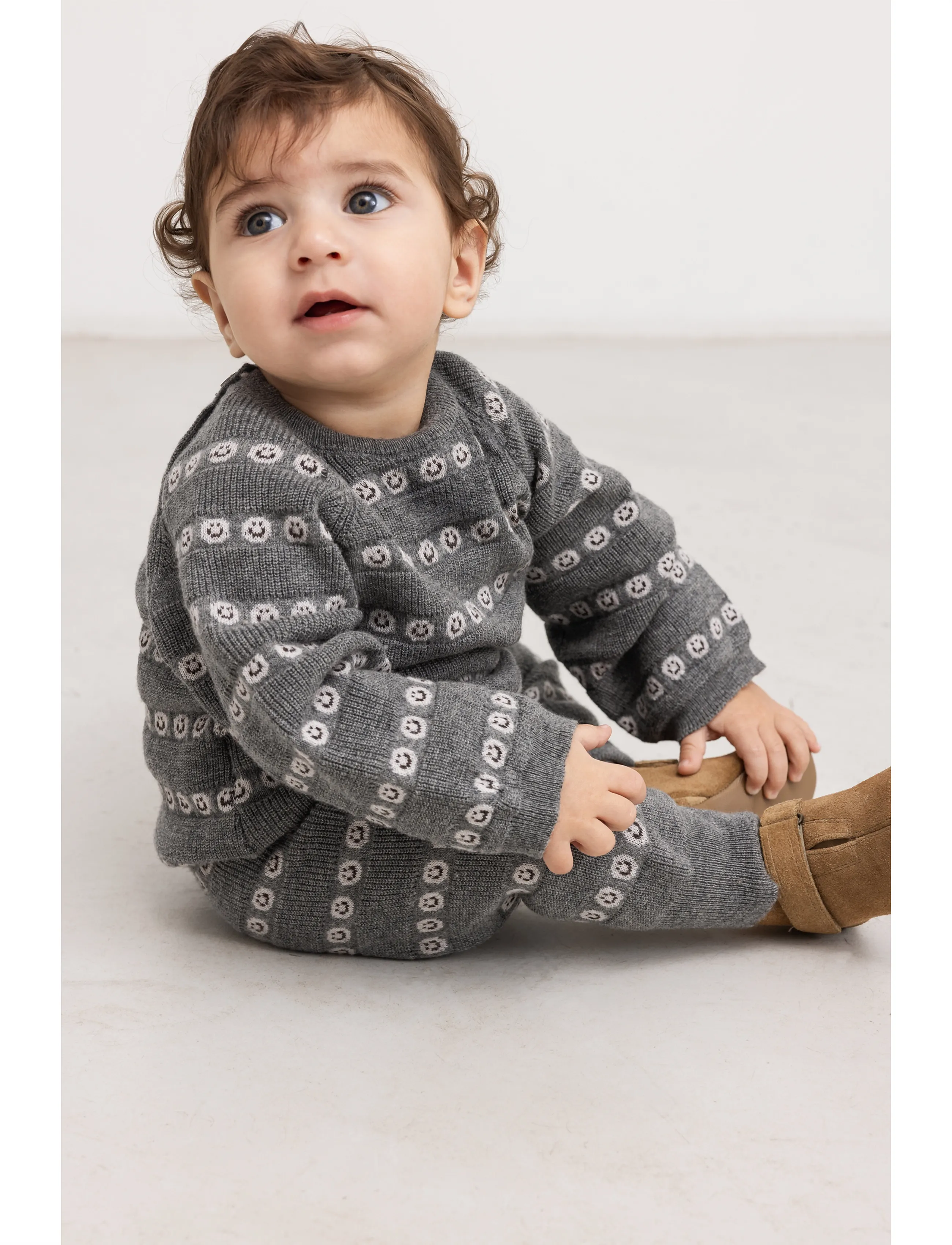 MarMar Copenhagen - Penn - baby trousers - creamy smiles - 3