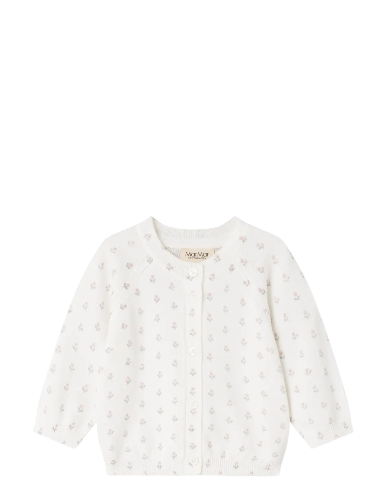 MarMar Copenhagen Taki - New Arrivals - FLOWER STRIPE / white