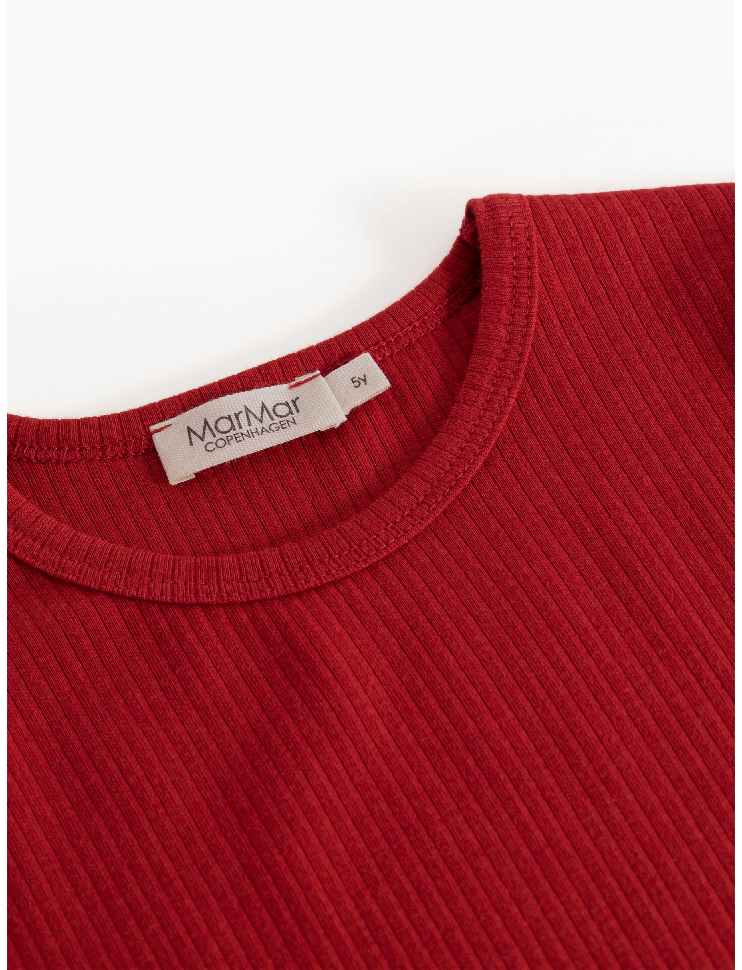 MarMar Copenhagen - Plain Tee LS - cherry - 3