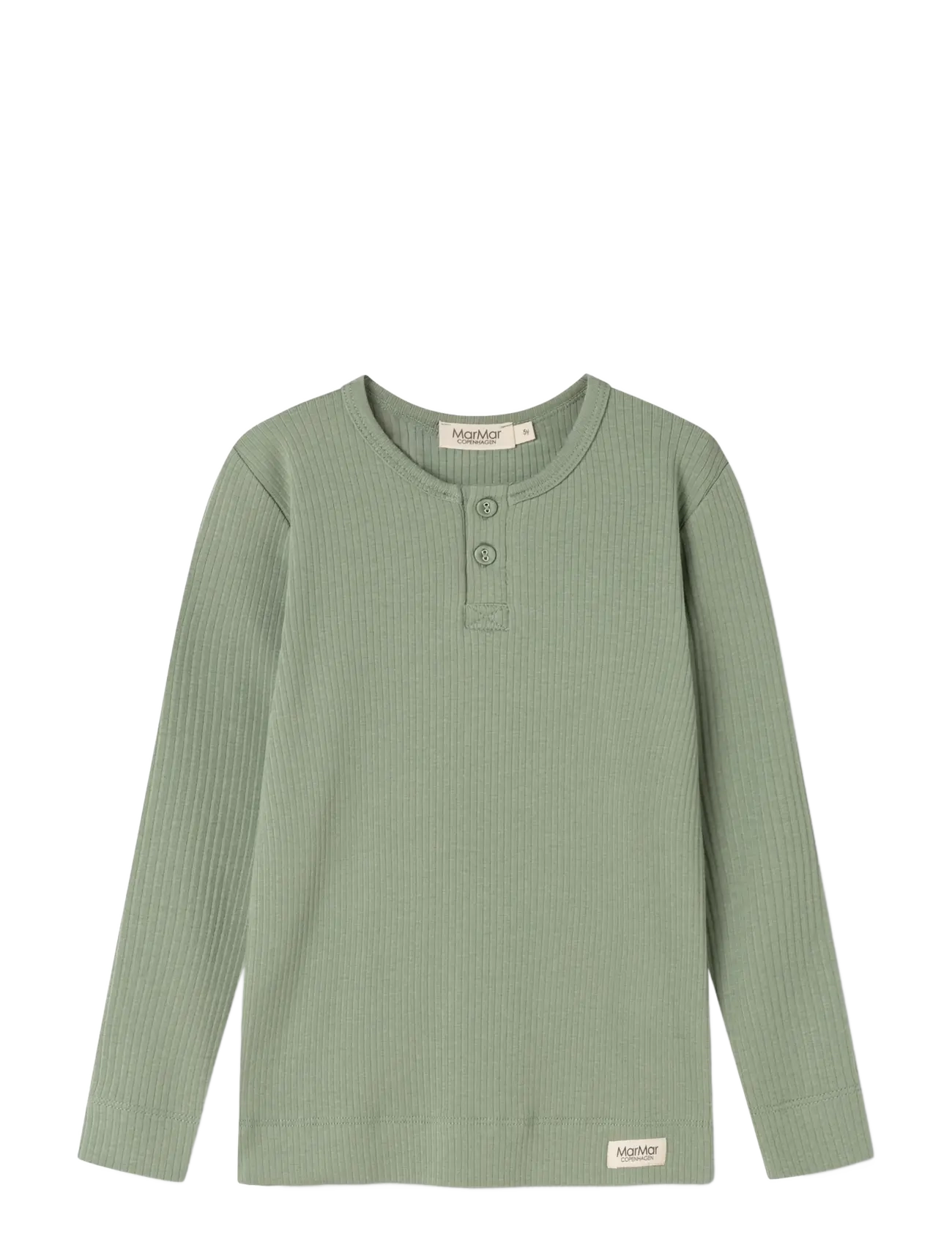 MarMar Copenhagen Tee LS - Kleidung - FROSTED GREEN / green