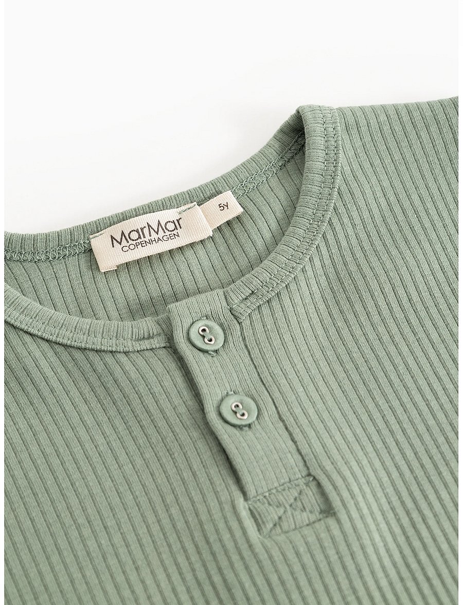 MarMar Copenhagen - Tee LS - langærmede t-shirts - frosted green - 3