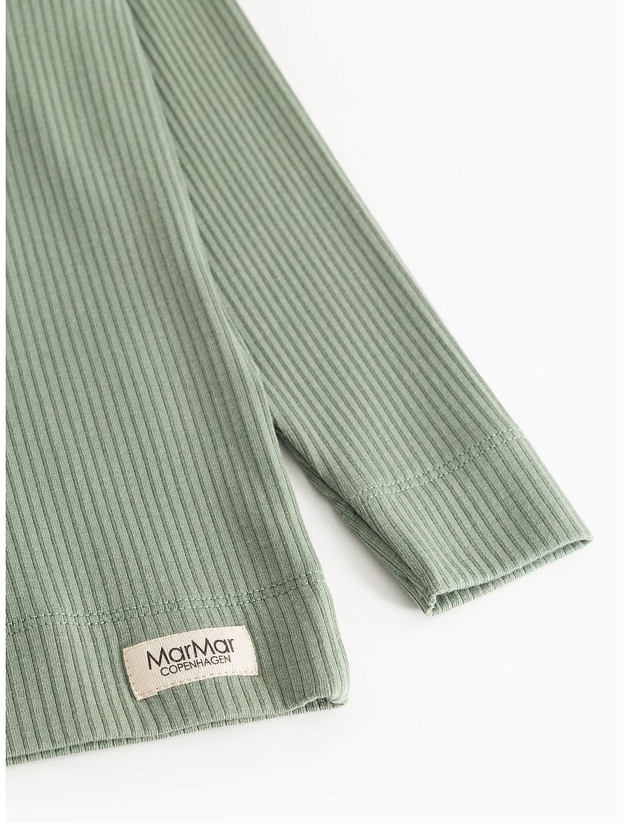 MarMar Copenhagen - Tee LS - langærmede t-shirts - frosted green - 4