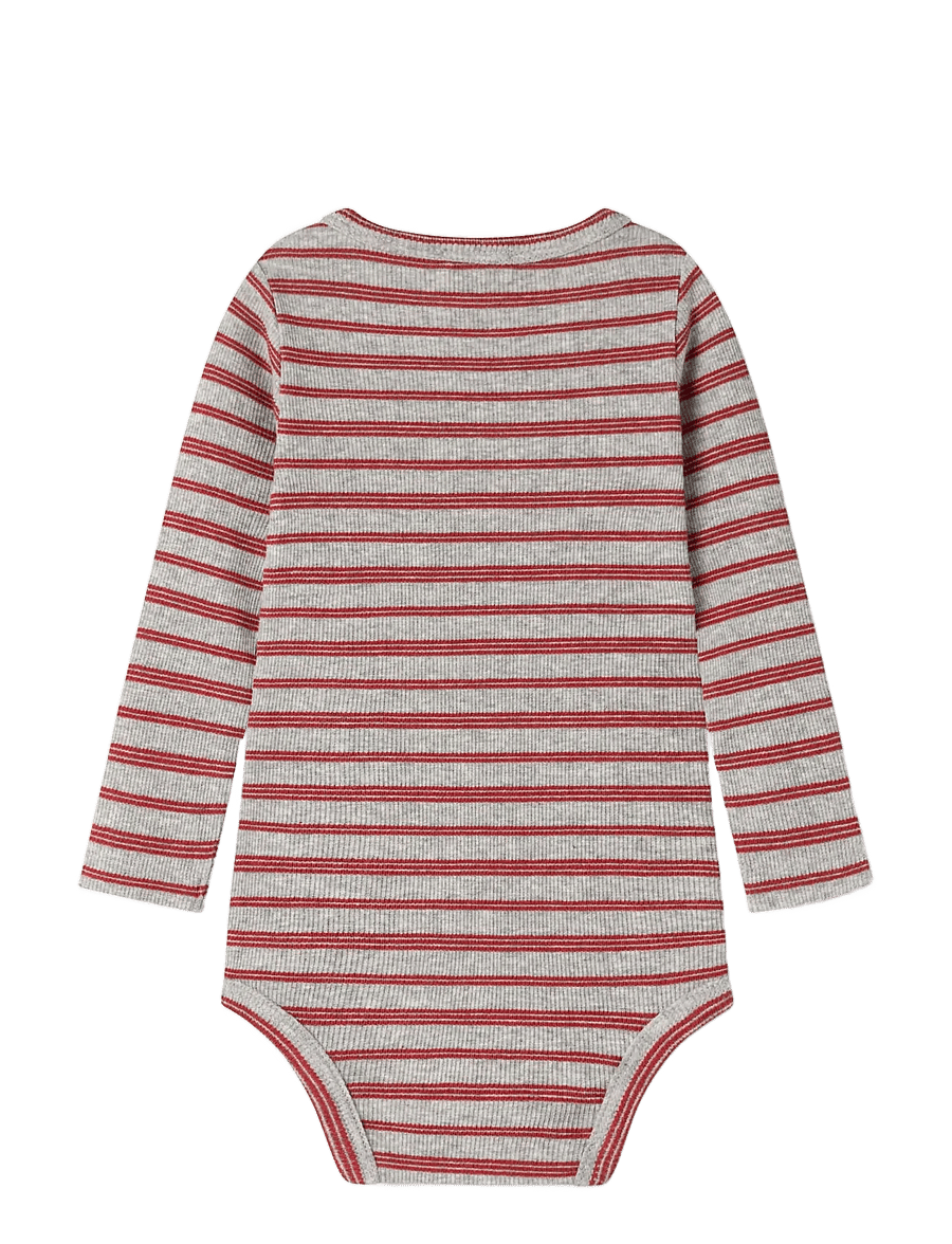 MarMar Copenhagen - Benedicte - langärmelige bodys - cherry stripe - 2