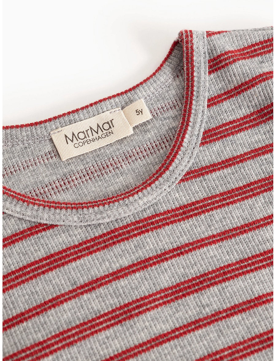 MarMar Copenhagen - Tani - langærmede t-shirts - cherry stripe - 4