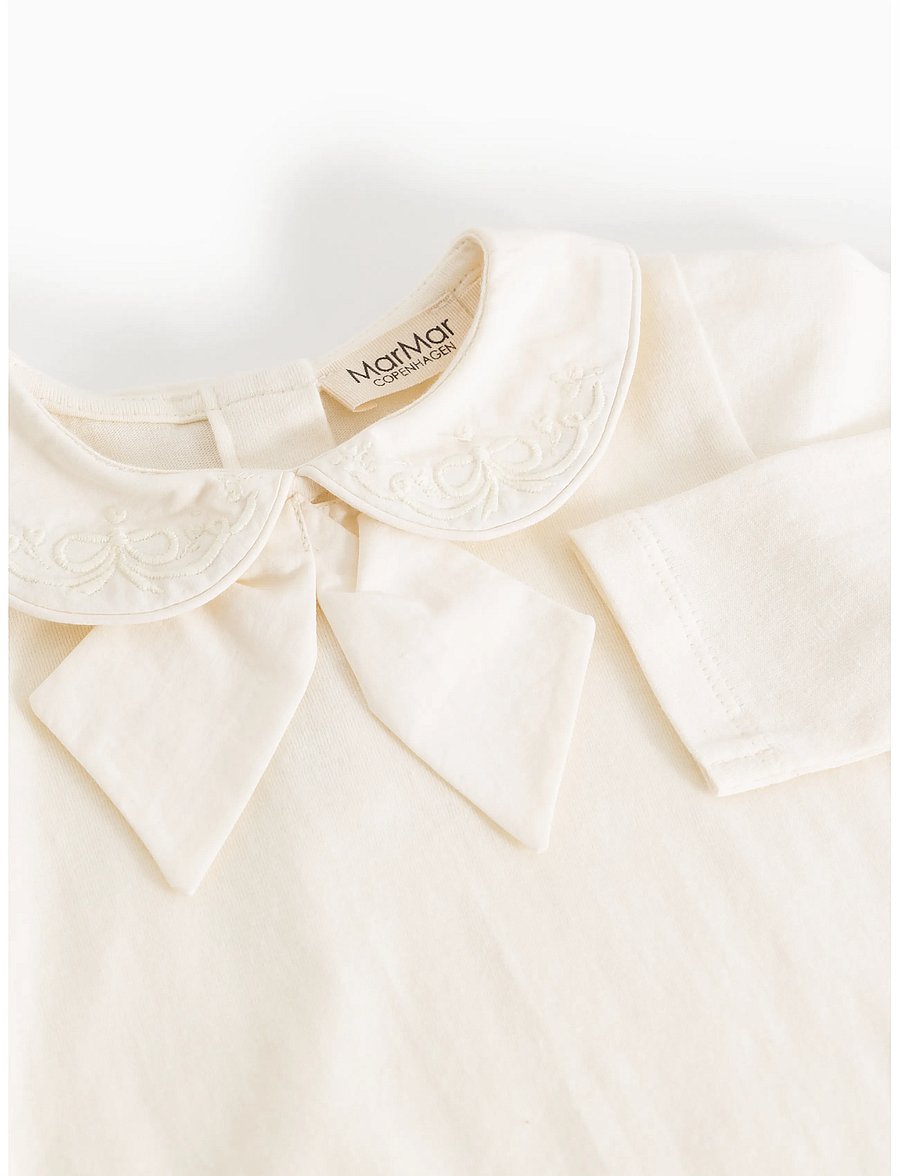 MarMar Copenhagen - Becki - langärmelige bodys - gentle white emb. - 3