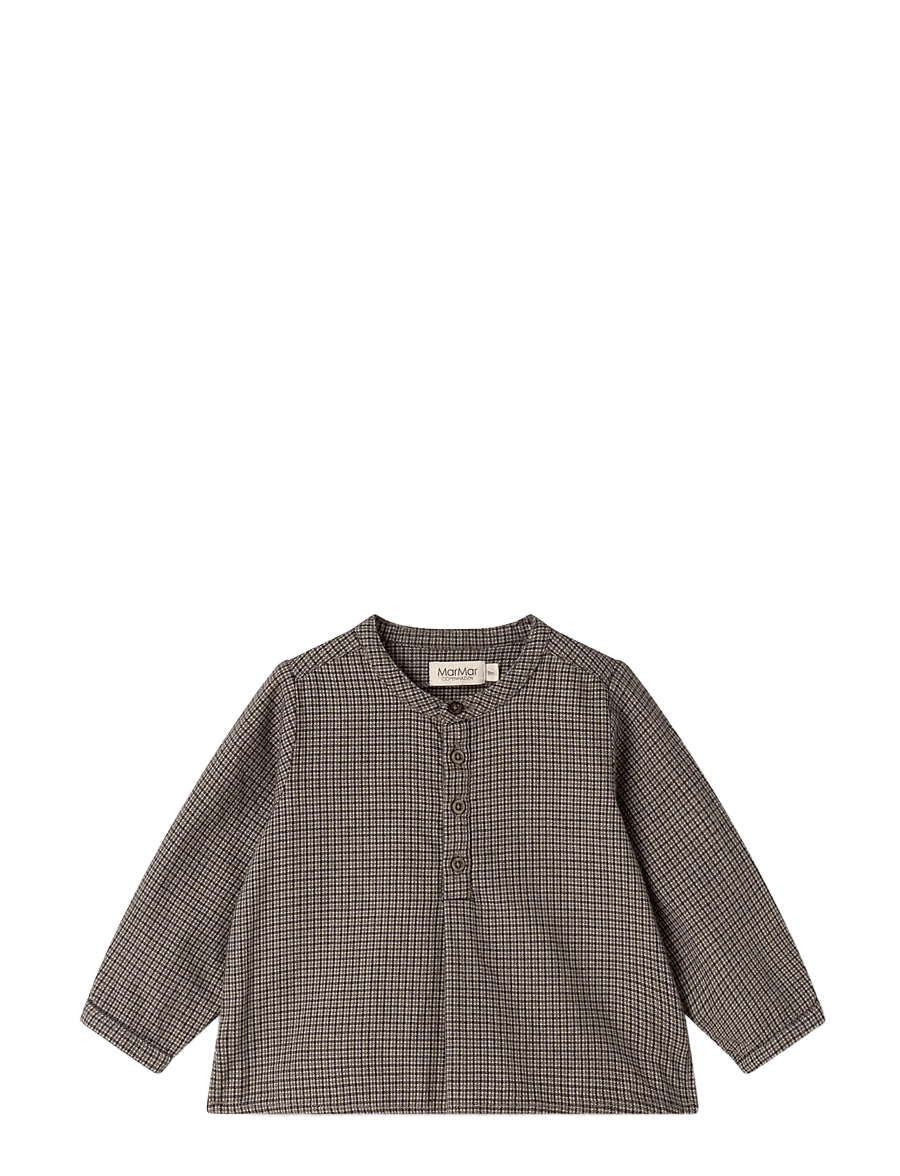 MarMar Copenhagen - Totoro - langärmlige hemden - houndstooth check - 1