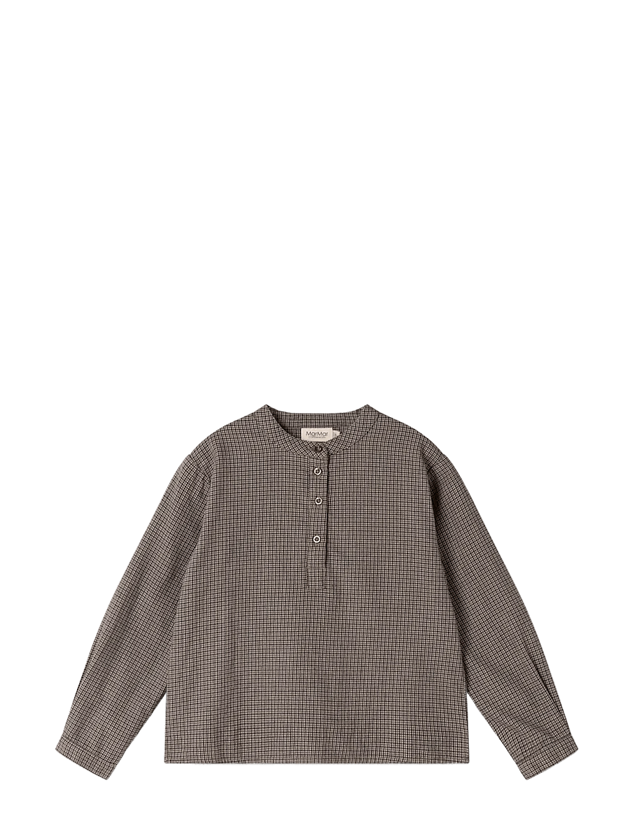 MarMar Copenhagen - Tokyo - långärmade skjortor - houndstooth check - 1