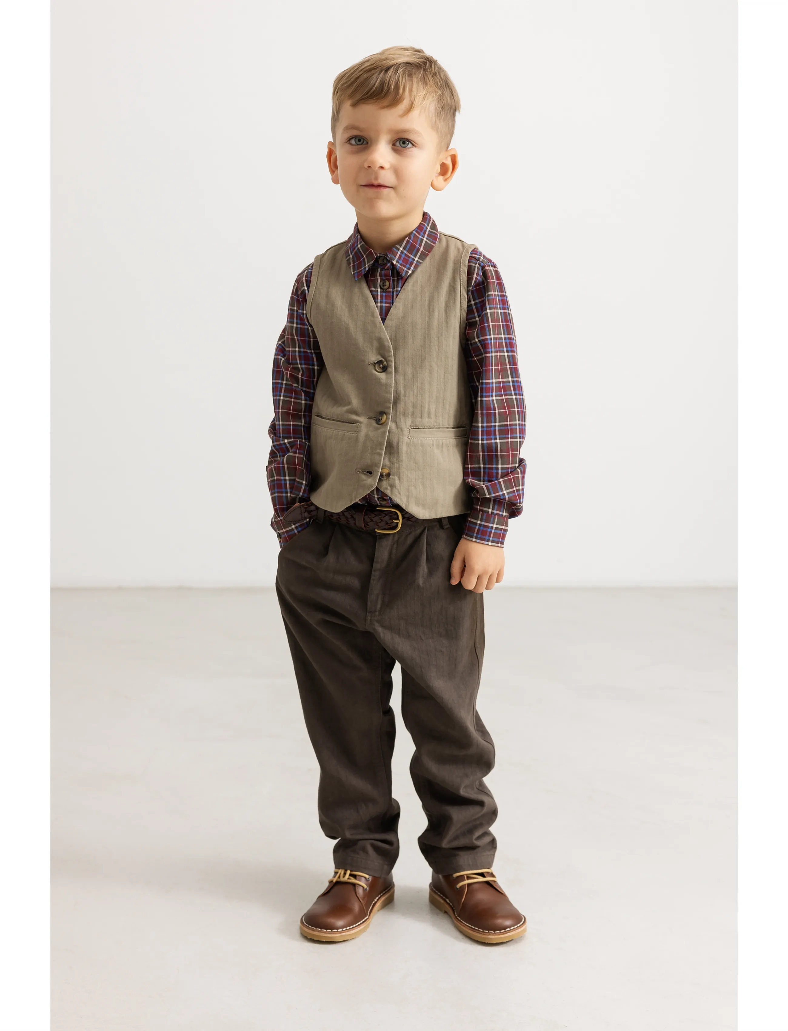 MarMar Copenhagen - Tommy - chocolate check - 0