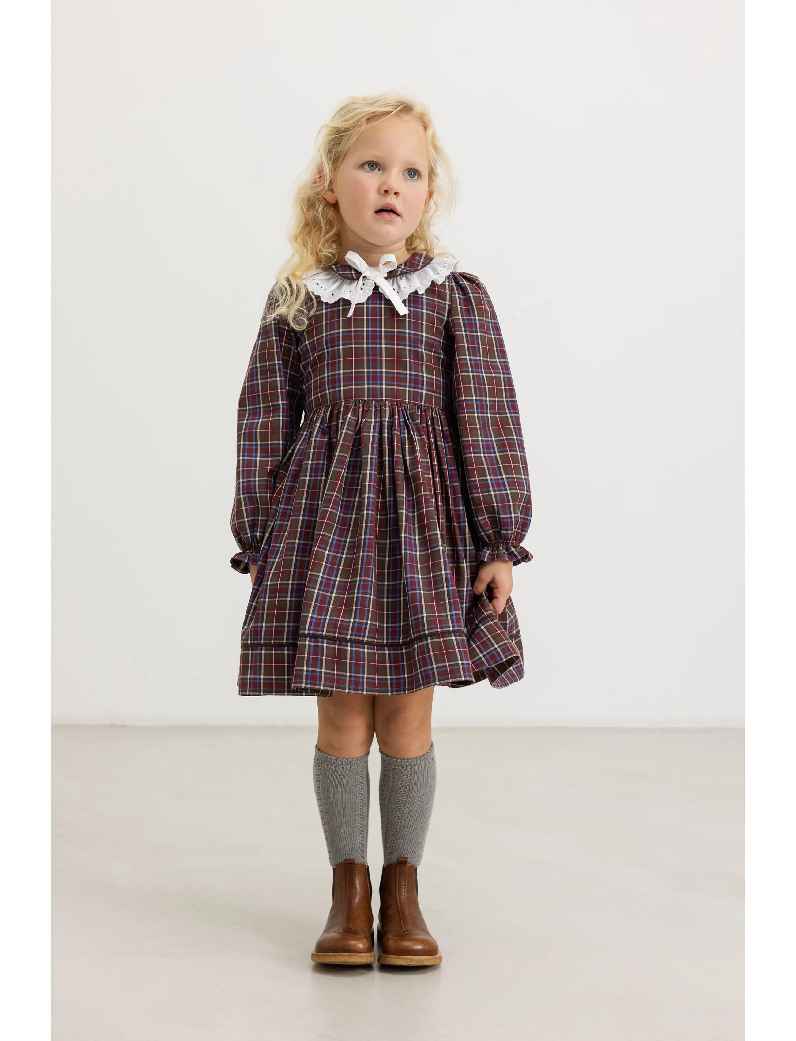 MarMar Copenhagen - Darcel LS - chocolate check - 4