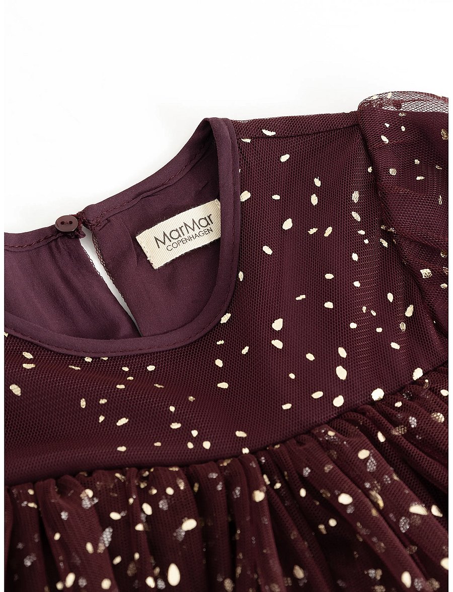 MarMar Copenhagen - Dionne - festkjoler - deep mulberry - 2