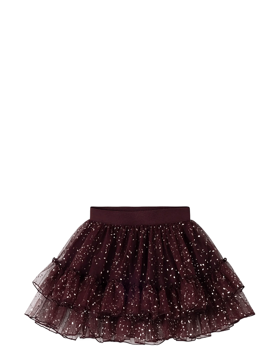 MarMar Copenhagen - Dancer Tutu - tylnederdel - deep mulberry - 0