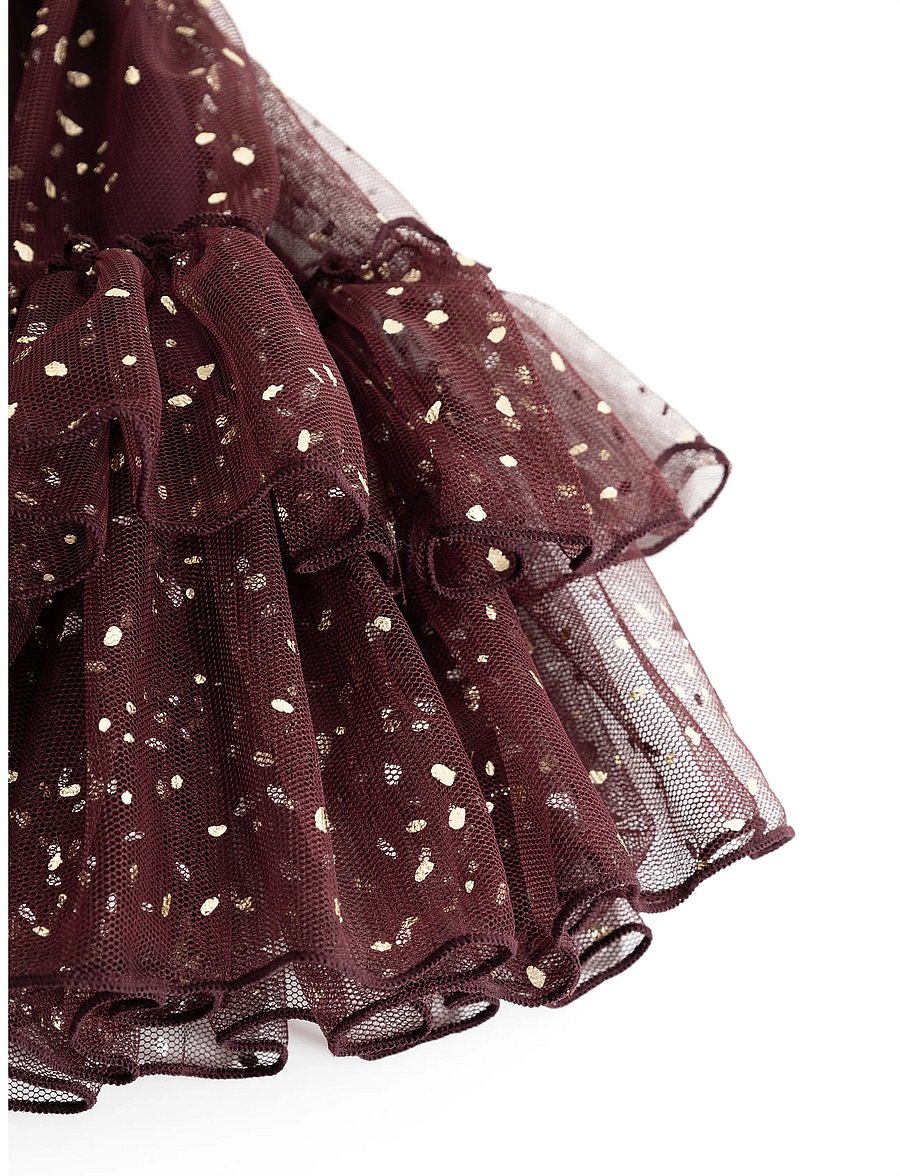 MarMar Copenhagen - Dancer Tutu - tylnederdel - deep mulberry - 3