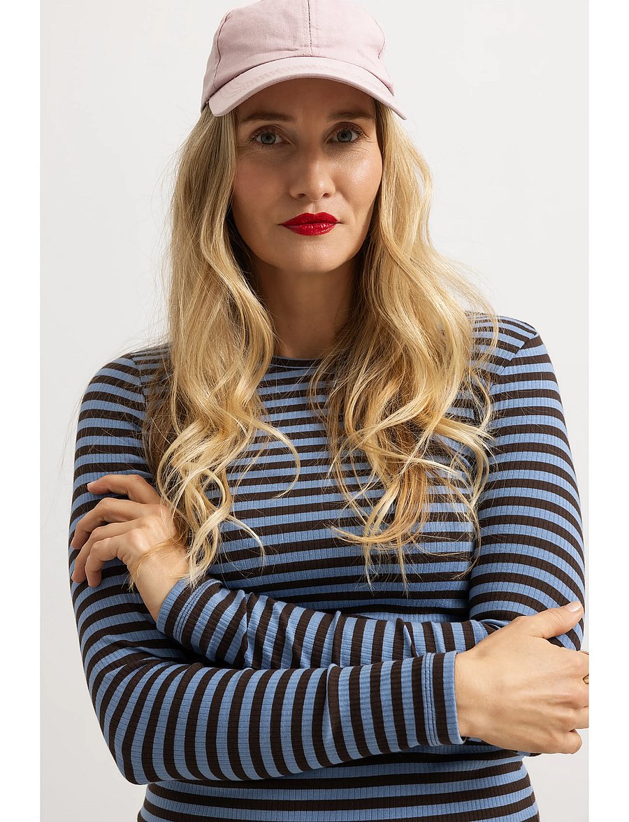 MarMar Copenhagen - Tamra W - långärmade t-shirts - blue heaven stripe - 0