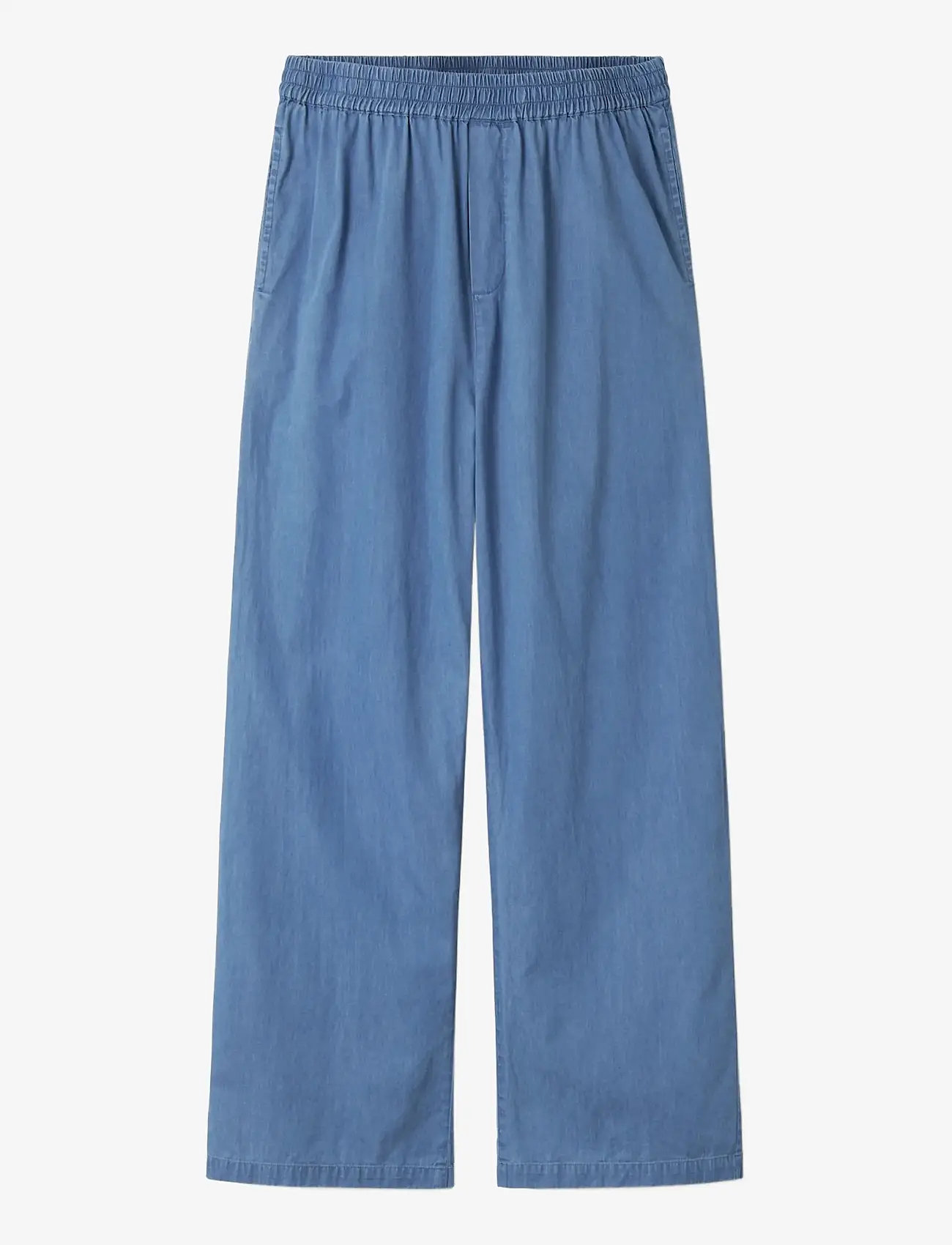 MarMar Copenhagen - Plano W - laia säärega püksid - blue denim - 1