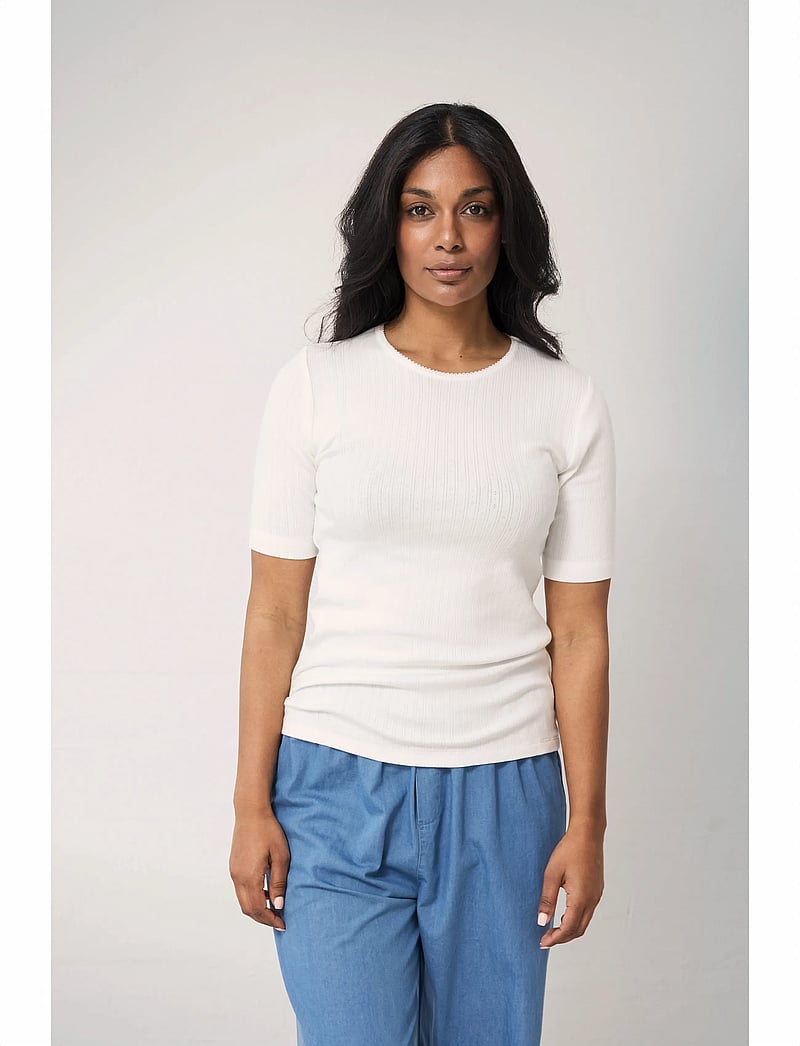 MarMar Copenhagen - Plano W - laia säärega püksid - blue denim - 3