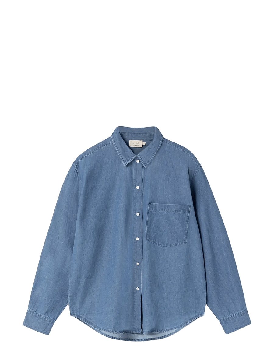 MarMar Copenhagen - Telo W - denim shirts - blue denim - 1