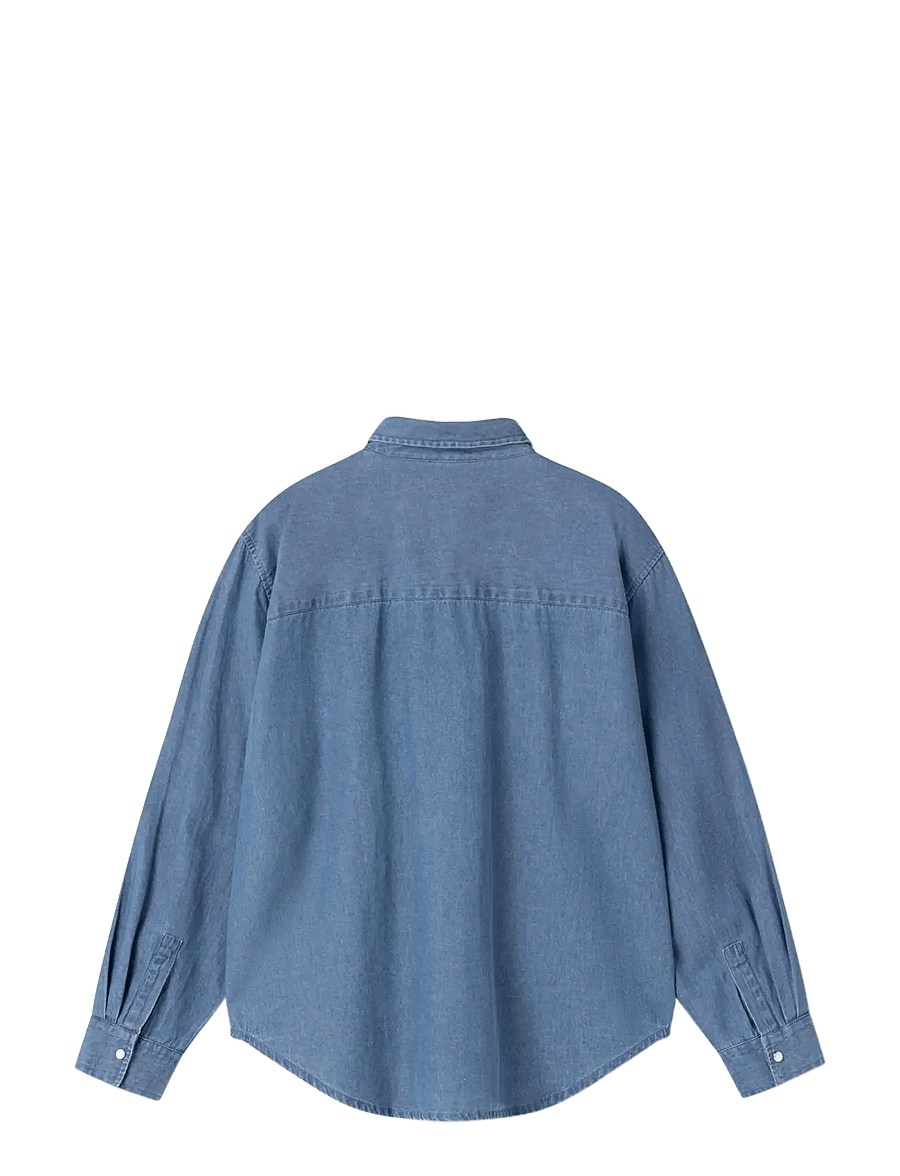 MarMar Copenhagen - Telo W - denim shirts - blue denim - 2