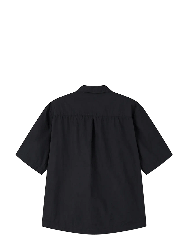 MarMar Copenhagen - Tatum S W - short-sleeved shirts - black - 2