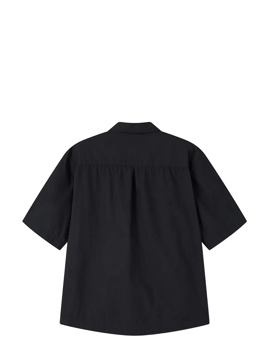 MarMar Copenhagen - Tatum S W - short-sleeved shirts - black - 2