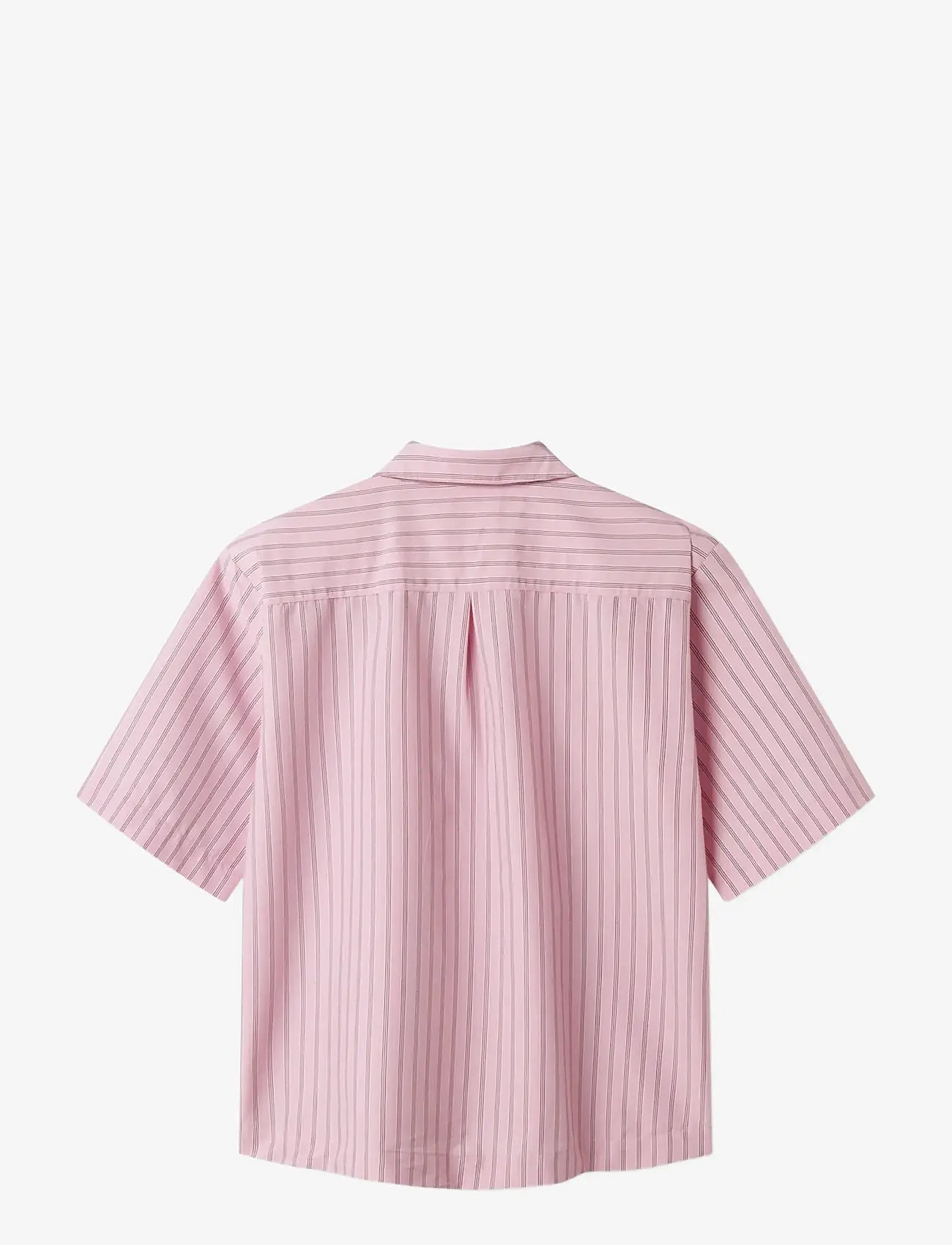 MarMar Copenhagen - Tatum S W - kortärmade skjortor - bonbon pink stripes - 2
