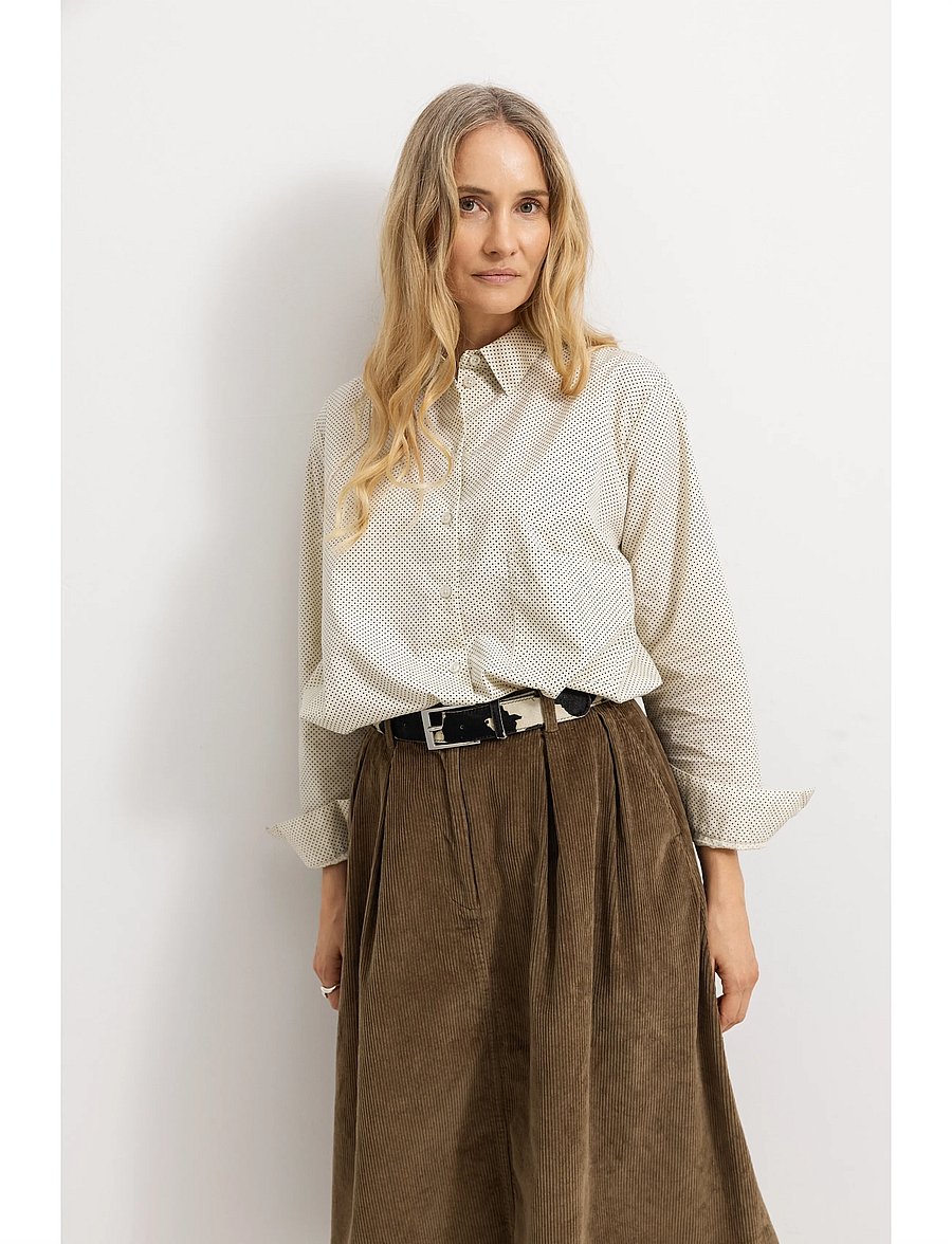 MarMar Copenhagen - Thy W - long-sleeved shirts - tiny dots - 0