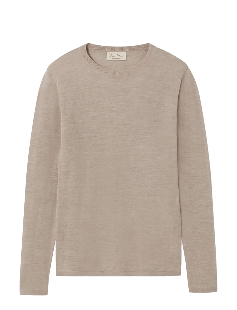 MarMar Copenhagen - Tanne W - jumpers - beige melange - 0