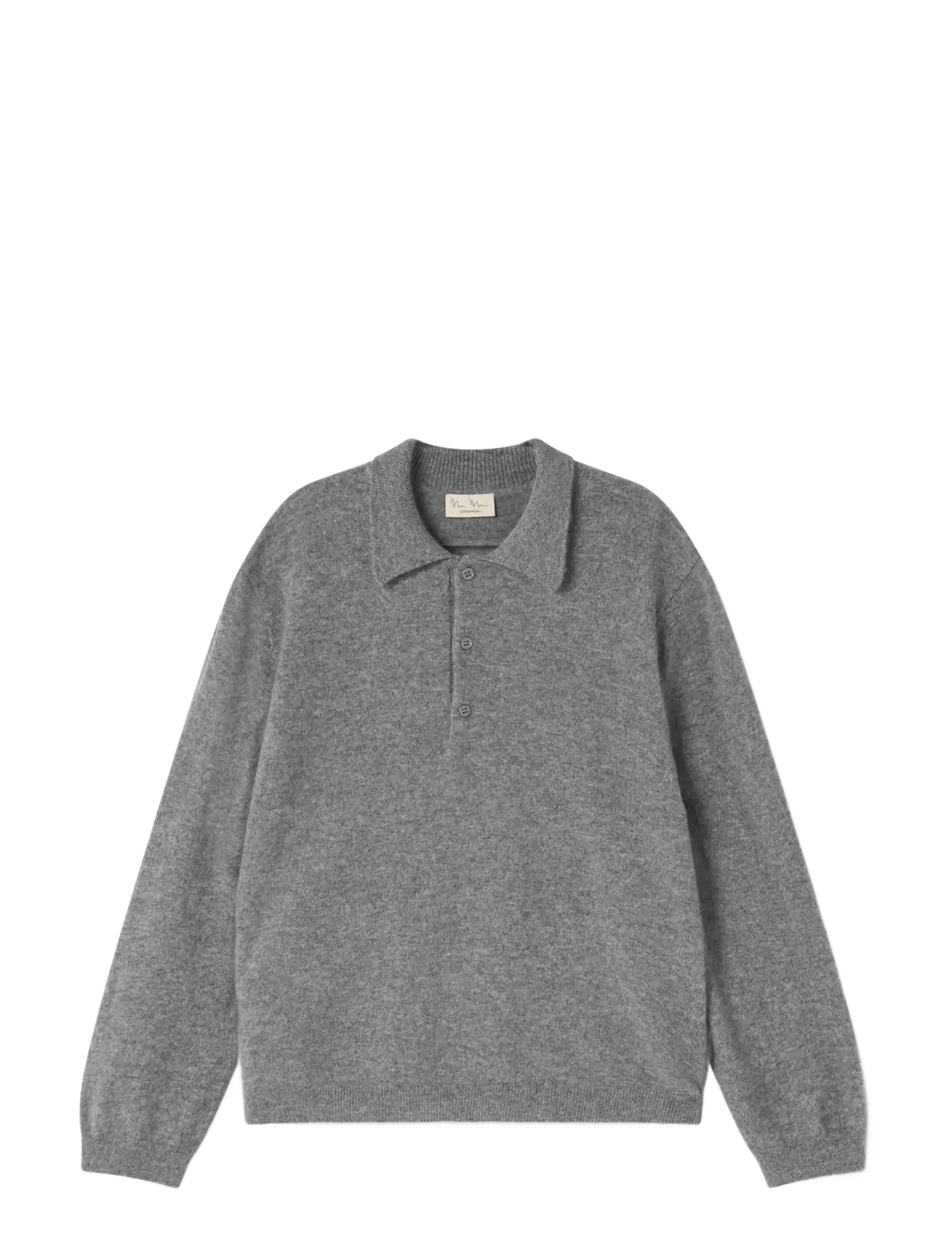 MarMar Copenhagen Teno Polo W - Cashmere - GREY MEL. / grey