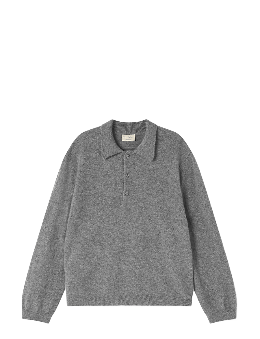 MarMar Copenhagen - Teno Polo W - cashmere - grey mel. - 0
