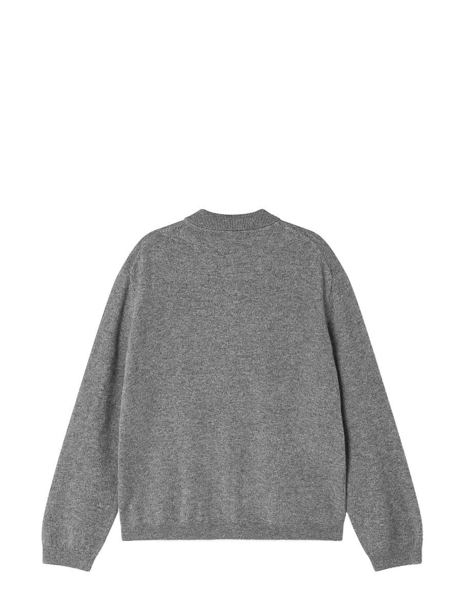 MarMar Copenhagen - Teno Polo W - cashmere - grey mel. - 1