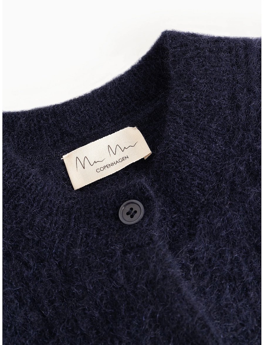 MarMar Copenhagen - Tavon W - strickjacken - darkness melange - 5