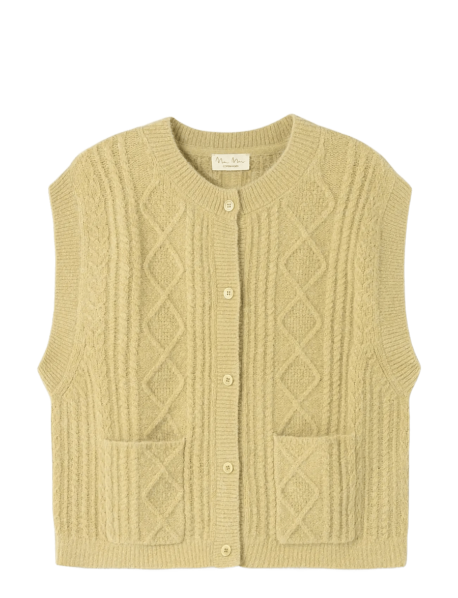 MarMar Copenhagen - Taju W - strickwesten - harvest melange - 1