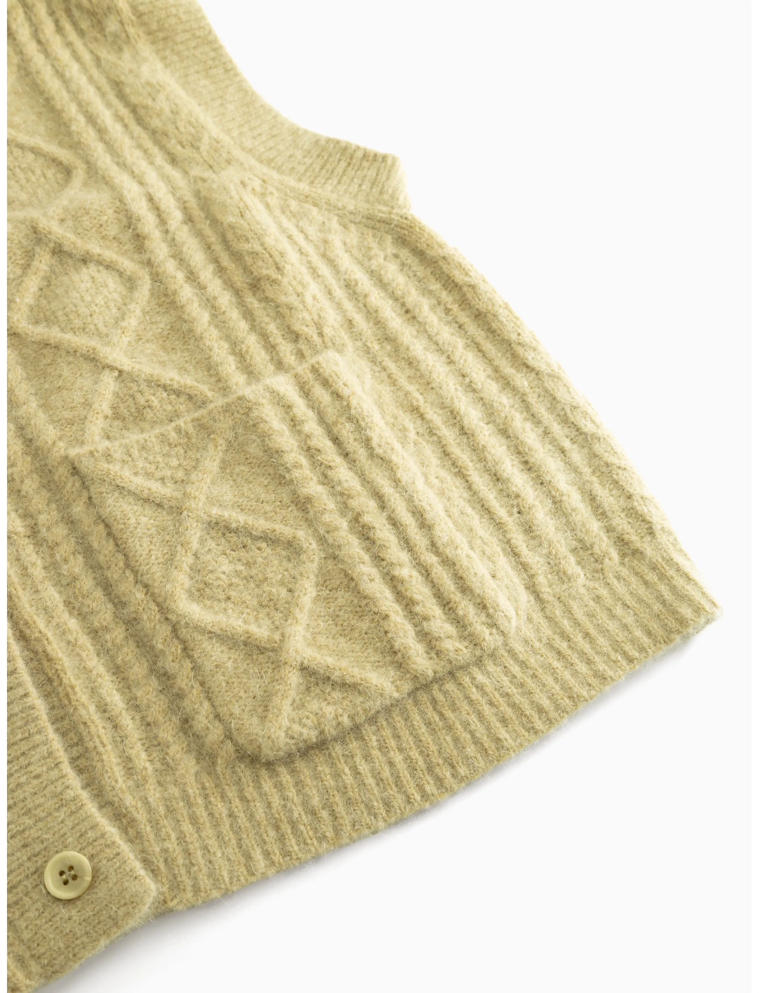 MarMar Copenhagen - Taju W - knitted vests - harvest melange - 5