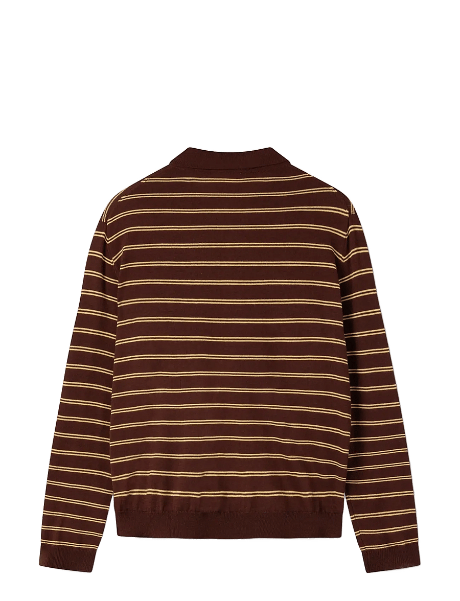 MarMar Copenhagen - Teno Polo W - polosärgid - dark wheat stripe - 2