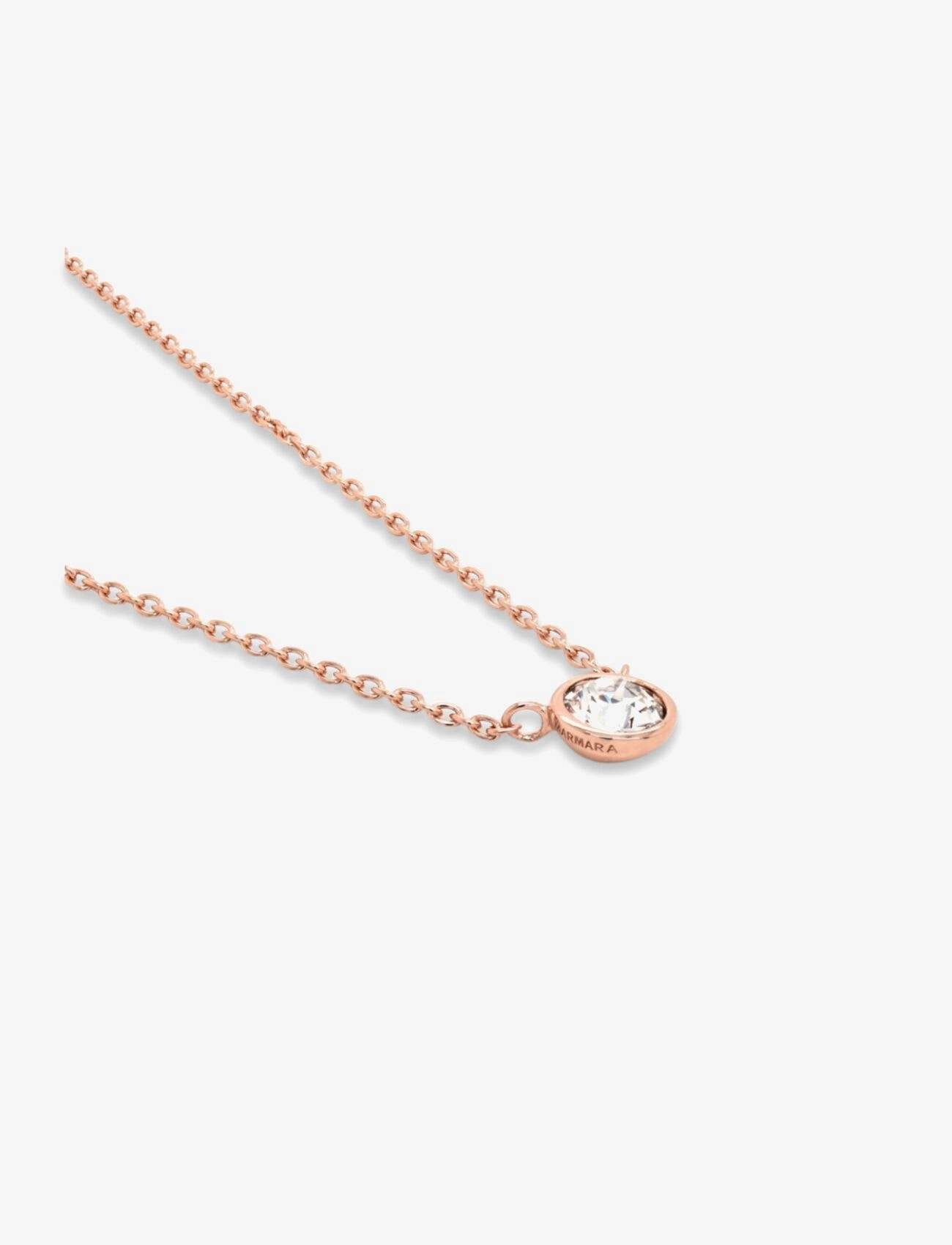 Marmara Sterling - Goldplated Single necklace - chain necklaces - crystal - 2