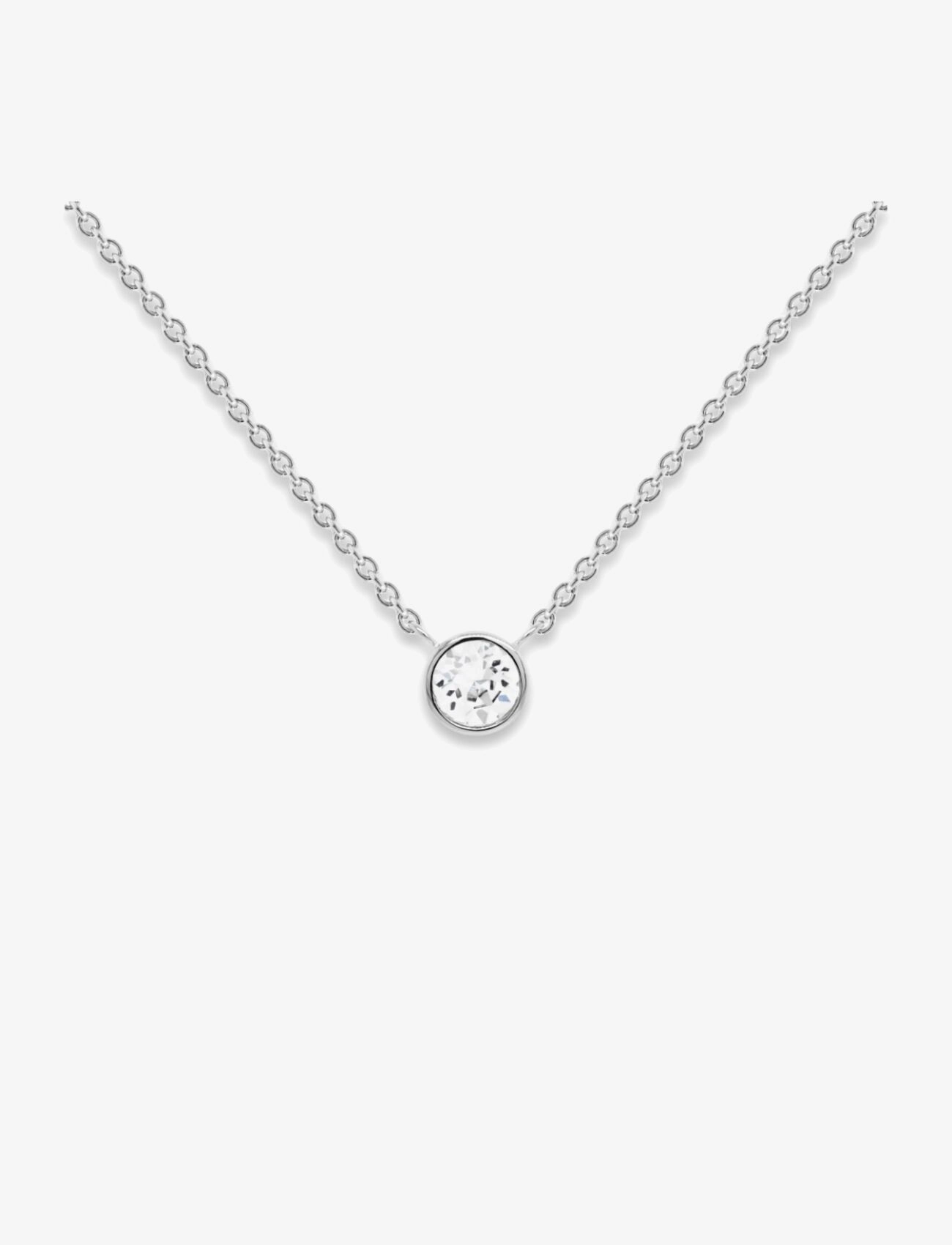 Marmara Sterling Silver Single necklace - Accessoires - CRYSTAL / silver