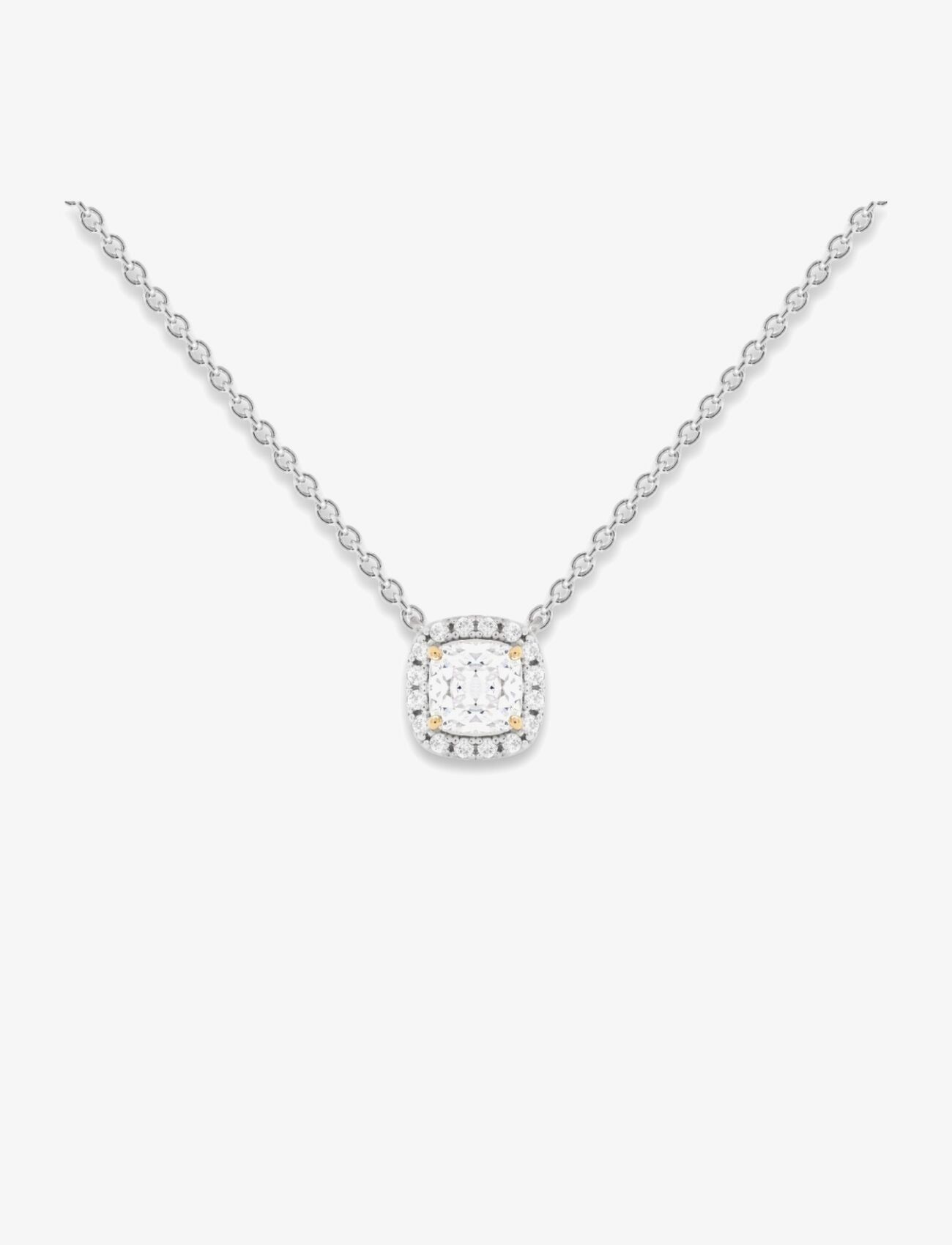 Marmara Sterling Silver necklace - Accessoires - WHITE / silver