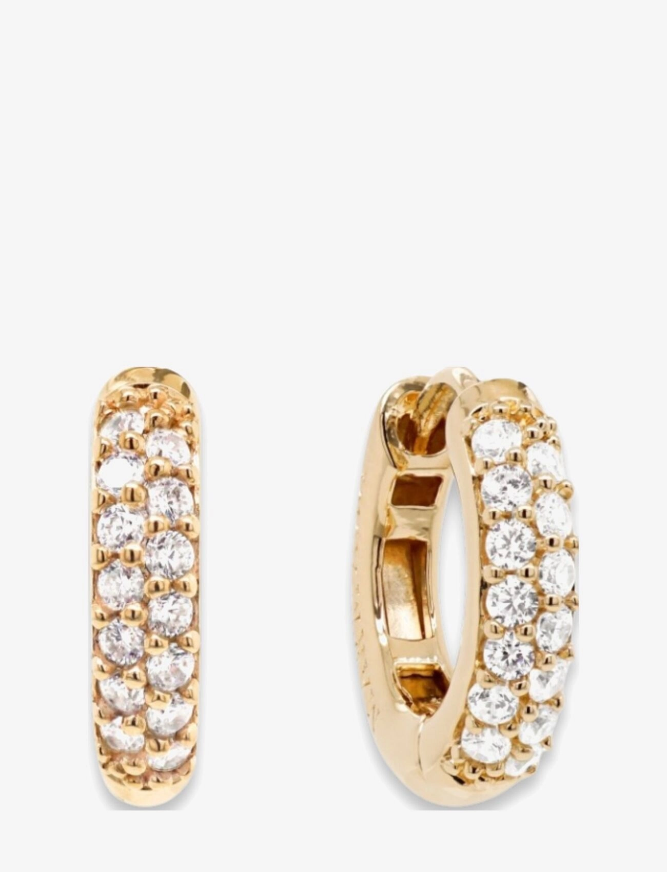 Marmara Sterling Goldplated Classic earrings - Accessoires - YELLOW-GOLDPLATED / gold